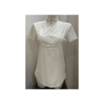 Camicia Donna CT mezza manica con pettorina squadrata