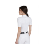 Polo Donna EQUESTRO mezza manica in tessuto tecnico e mesh - immagine 2