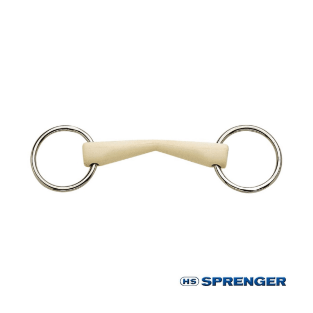 Progetto senza titolo (4) HERM SPRENGER Morso Duo in plastica 16 mm e anelli 70 mm - immagine 1