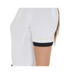 Polo Donna EQUESTRO mezza manica con spallini a contrasto - immagine 2