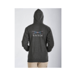 Felpa Uomo SARM HIPPIQUE con zip e cappuccio Back 24 - immagine 2