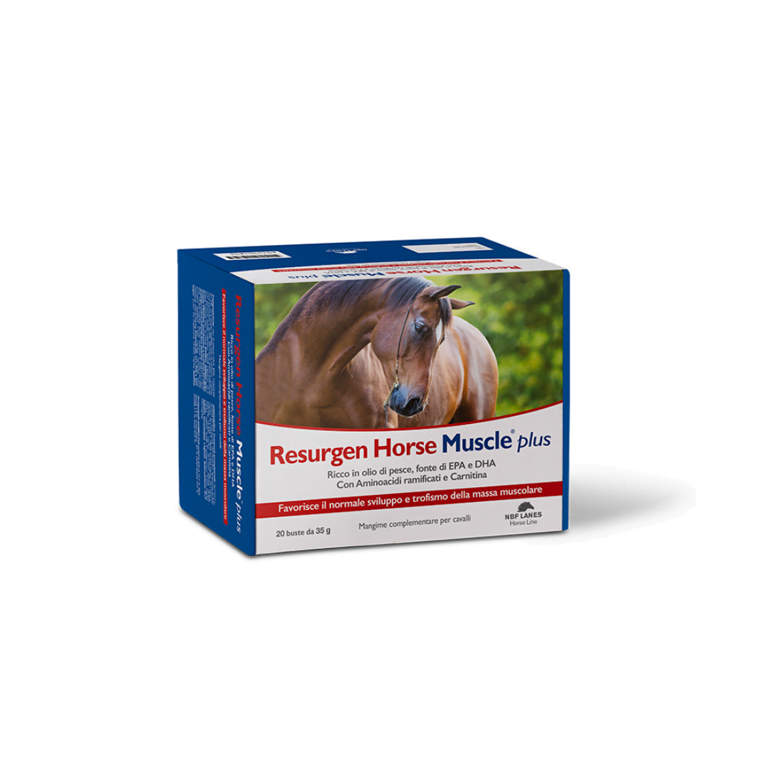 Progetto senza titolo (6) Resurgen Horse Muscle plus - 20 buste - immagine 1