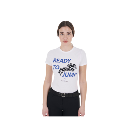 T-shirt Donna EQUESTRO Ready to Jump