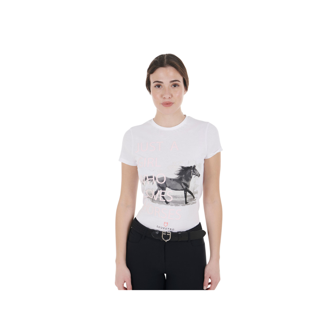 T-shirt Donna EQUESTRO Horse Lover T-shirt Donna EQUESTRO Horse Lover