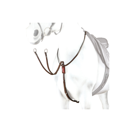 Martingala tubolare Equipe con inserti in vernice BP17