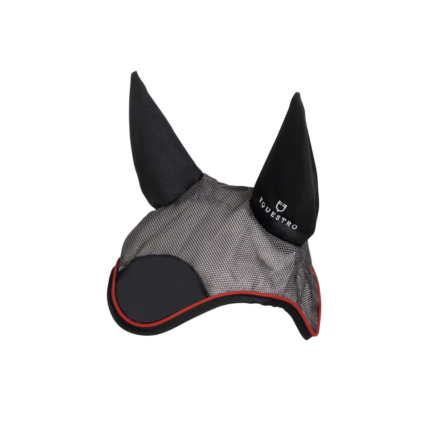 Cuffietta EQUESTRO in cotone e microfibra - Red Trim