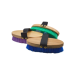 Spazzola Junior con cavallino e dorso in legno