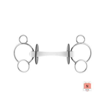 NATHE - Pessoa 3 anelli con cannone flessibile - 140 mm