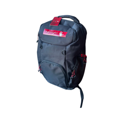 Zaino EQUIPE nero con profili rossi