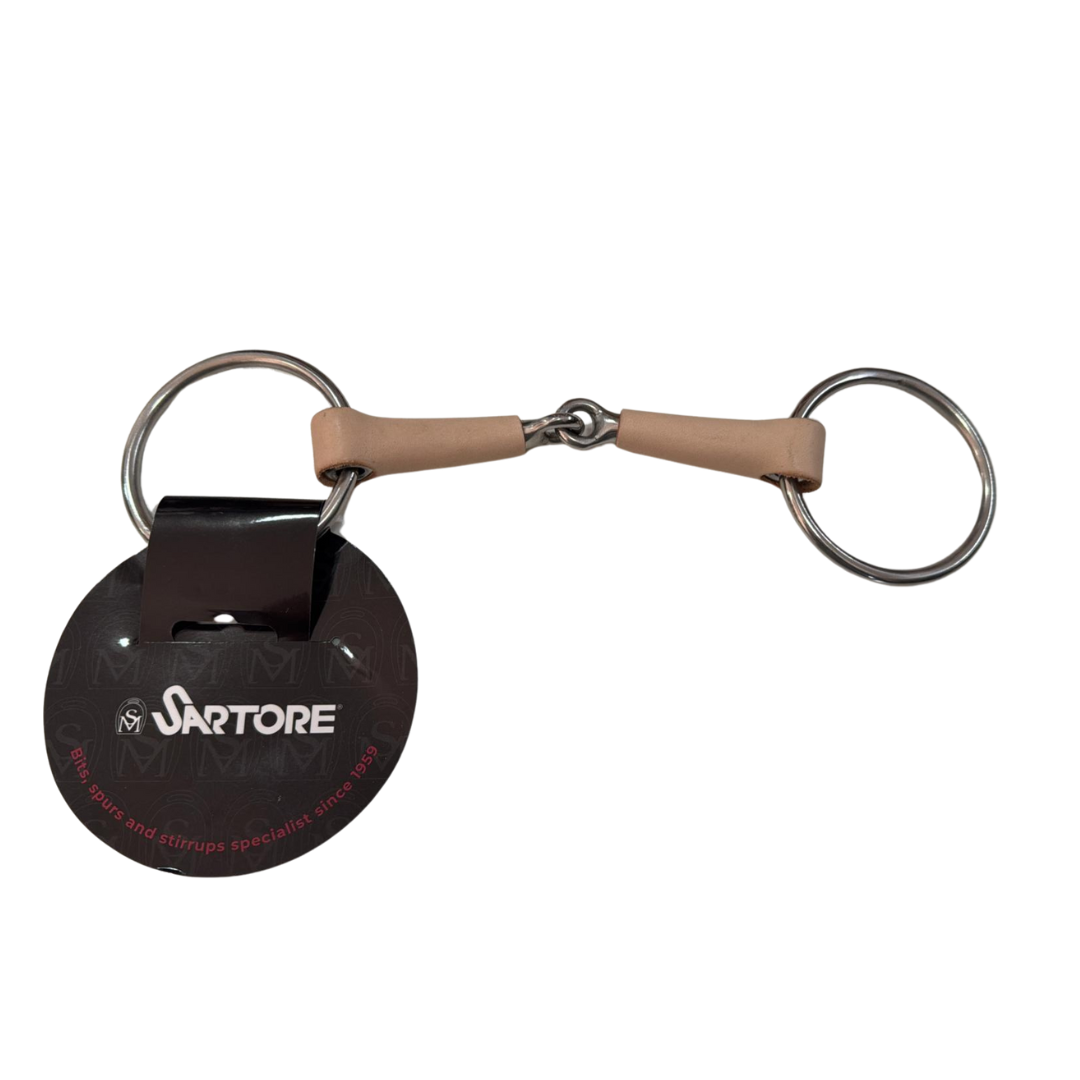 Filetto ricoperto in cuoio 19 mm - 135 mm Filetto ricoperto in cuoio 19 mm - 135 mm