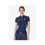 Training Polo Donna con zip EQUESTROxFISE