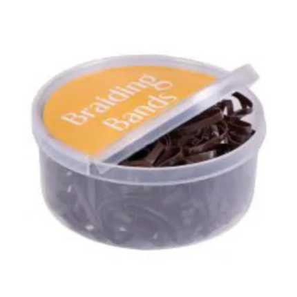 Elastici in gomma per coda e criniera - Rubber braiding bands box