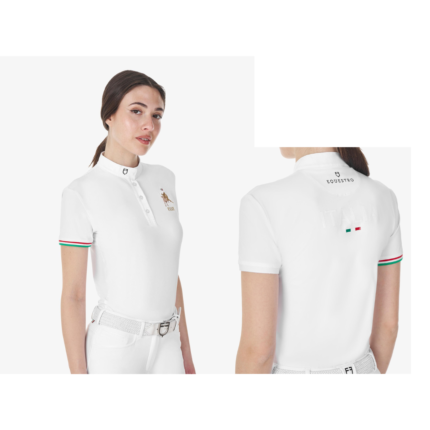Polo Donna EQUESTROxFISE mezza