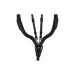 Pettorale EQUESTRO anatomico in cuoio con martingala removibile