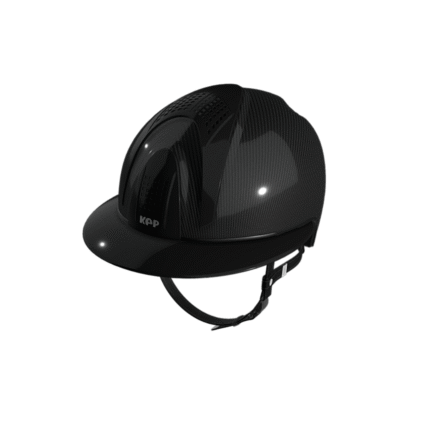 KEP ITALIA carbon Elight Lucido 3 cop Nero - visiera Polo Metal nero