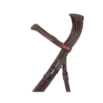 Testiera con capezzina in budello rivestito e sovracapo ergonomico EQUIPE BR73