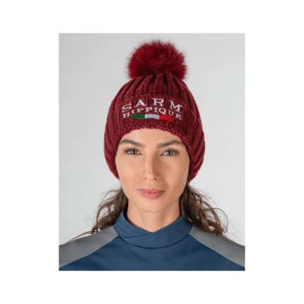 Berretto SARM HIPPIQUE con pon-pon