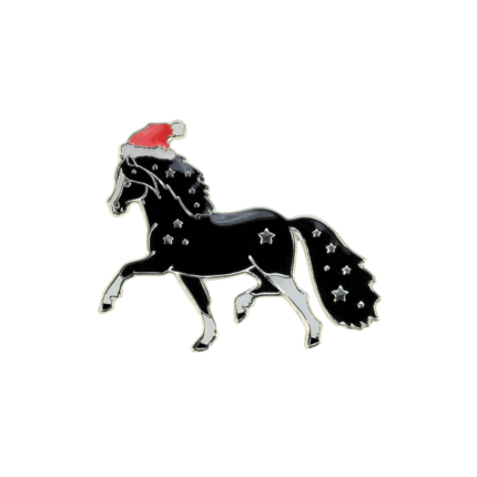 Spilla con Cavallino Natalizio