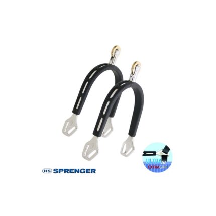 Speroni HERM SPRENGER ricoperti in gomma con rotella liscia 25 mm