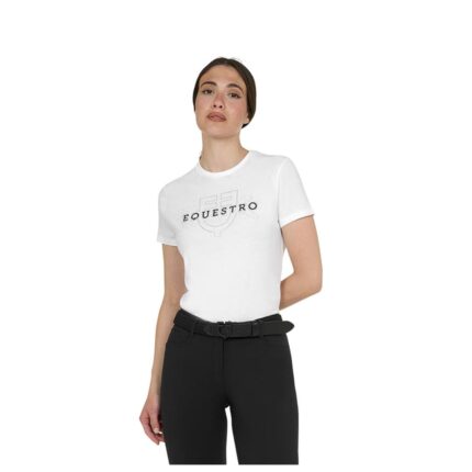 T-shirt Donna EQUESTRO elegant logo