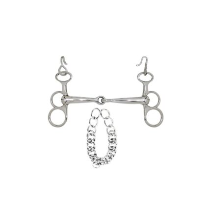 Francesina snodata piena 14 mm con barbozzale - 135 mm