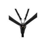 Pettorale EQUESTRO con forchetta in pelle conciata e ricami