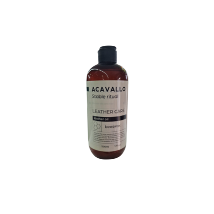 Olio per cuoio ACAVALLO alla cera d'api - 500 ml