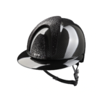 KEP ITALIA carbon Elight Lucido 3 coperchietti camoscio nero + SWA Nebula Silver - Visiera Polo