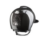 KEP ITALIA carbon Elight Lucido 3 coperchietti camoscio nero + SWA Nebula Silver - Visiera Polo