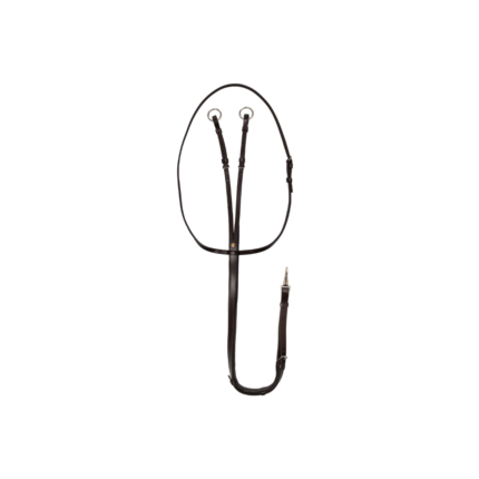 Martingala EQUESTRO in pelle con fibbie silver