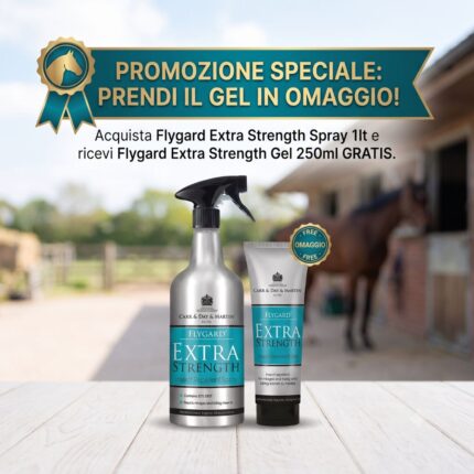 PROMO FlyGard Extra Strength Insect Repellent Spray - 1000 ml +FlyGard Extra gel GRATIS