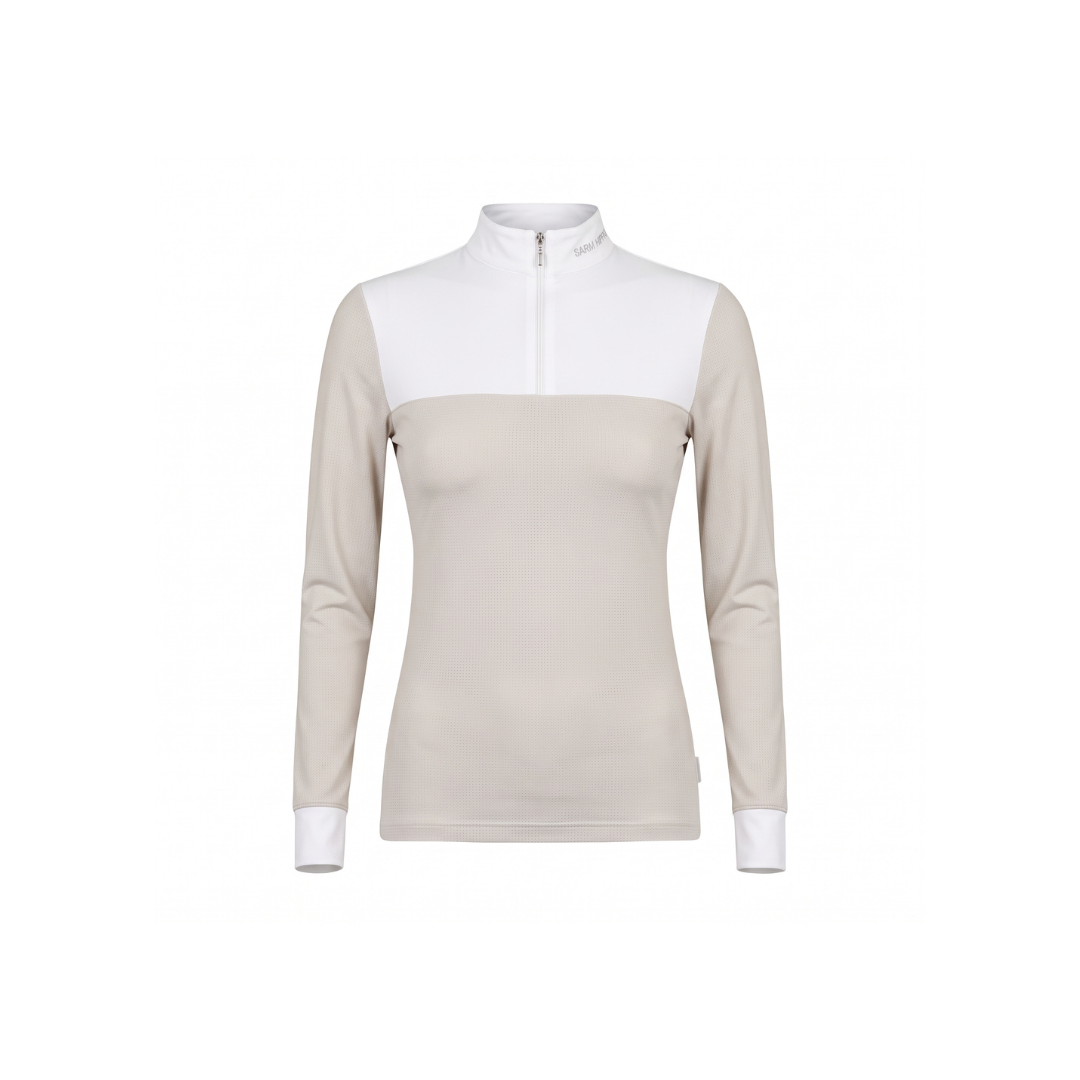 Polo Donna SARM HIPPIQUE manica lunga - Chiara/074 Polo Donna SARM HIPPIQUE manica lunga - Chiara/074