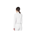 Polo Donna Basic EQUESTRO manica lunga con zip