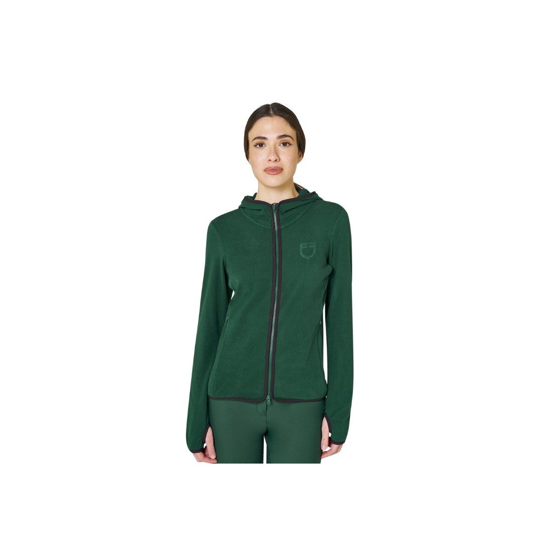 Felpa Donna EQUESTRO pile full zip Felpa Donna EQUESTRO pile full zip