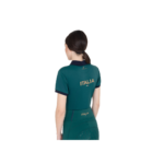 Polo Donna da allenamento EQUESTROxFISE 100