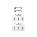 Portanumero KINGSLAND a 3 tasche - confezione da 2 pz