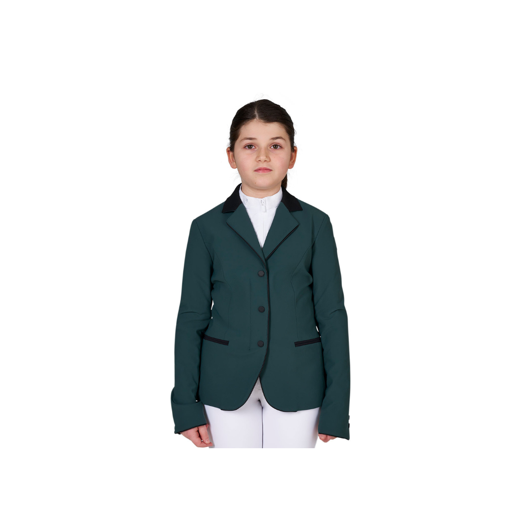 Giacca da concorso bambini unisex EQUESTRO zip e bottoni Giacca da concorso bambini unisex EQUESTRO zip e bottoni